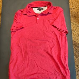 Peach banana republic polo